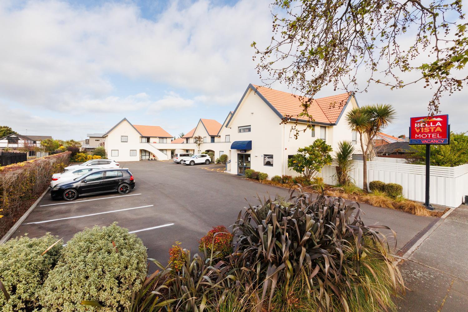 Bella Vista Motel Palmerston North Buitenkant foto